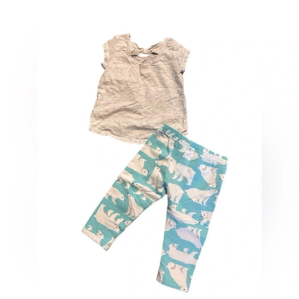 9 month old outfit bundle, polar bears